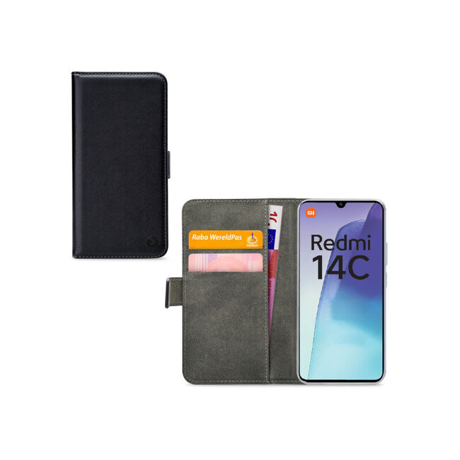 Mobilize Classic Gelly Wallet Book Case Xiaomi Poco C75/Redmi 14C Black
