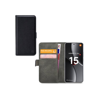 Mobilize Mobilize Classic Gelly Wallet Book Case Xiaomi 15 Ultra Black