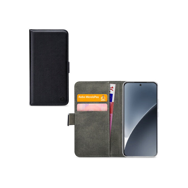 Mobilize Classic Gelly Wallet Book Case Xiaomi 15 Black