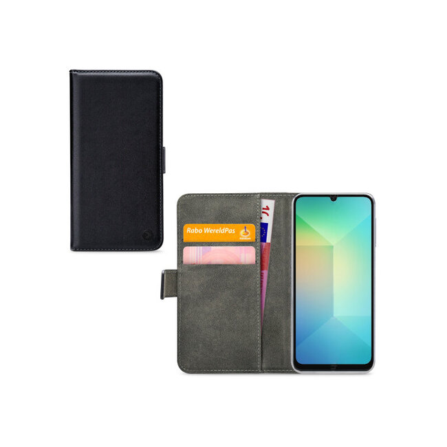 Mobilize Classic Gelly Wallet Book Case Samsung Galaxy A06 4G Black