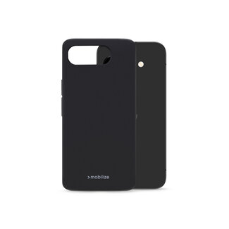 Mobilize Mobilize Rubber Gelly Case Google Pixel 9a Matt Black