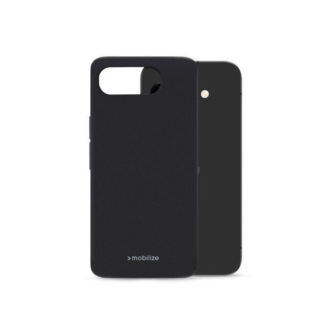 Mobilize Rubber Gelly Case Google Pixel 9a Matt Black