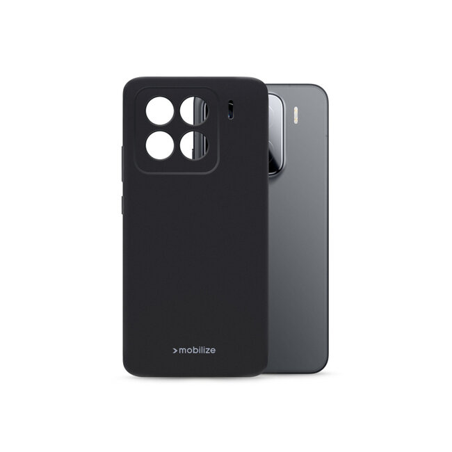 Mobilize Rubber Gelly Case Xiaomi 15 Matt Black