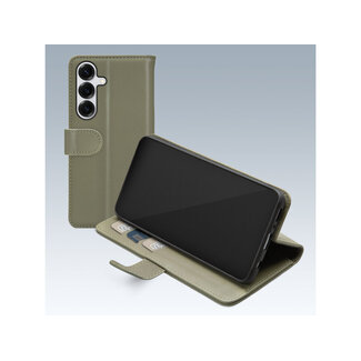 Mobilize Mobilize Premium Gelly Wallet Book Case Samsung Galaxy S25 5G Green