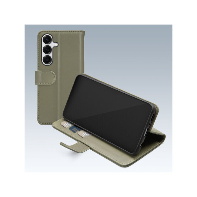 Mobilize Premium Gelly Wallet Book Case Samsung Galaxy S25 5G Green