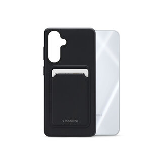 Mobilize Mobilize Rubber Gelly Card Case Samsung Galaxy A16 4G/5G Matt Black