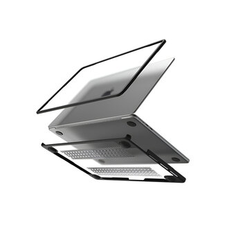 Mobilize Mobilize Protection Cover for Apple MacBook Pro 16inch (2021 - 2023) Transparent Black