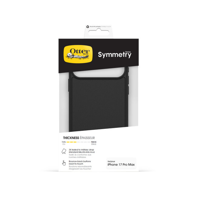 OtterBox Symmetry+ Case Apple iPhone 17 Pro Max Black