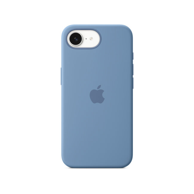 MD3Q4ZM/A Apple Silicone Case iPhone 16e Winter Blue