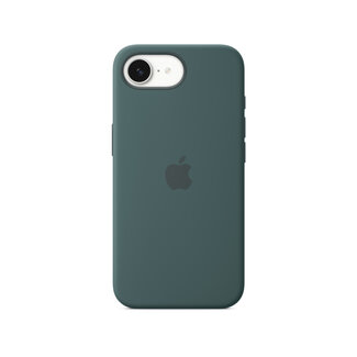 Apple MD3X4ZM/A Apple Silicone Case iPhone 16e Lake Green