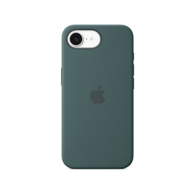 MD3X4ZM/A Apple Silicone Case iPhone 16e Lake Green