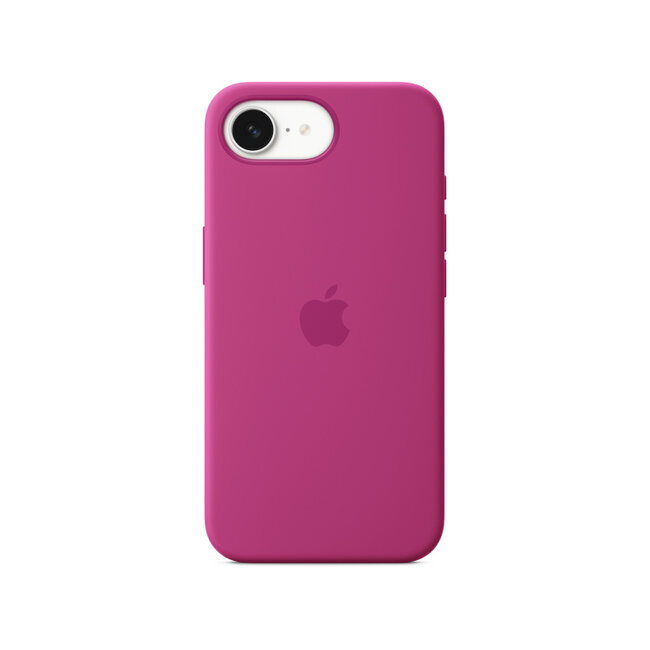 MD3W4ZM/A Apple Silicone Case iPhone 16e Fuchsia