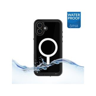 Ghostek Ghostek Nautical Slim Waterproof MagSafe Case Apple iPhone 16 Plus Black