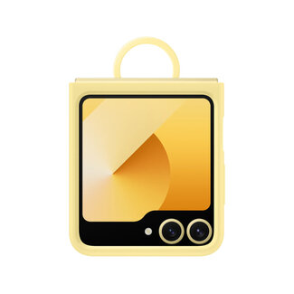 Samsung EF-PF741TYEGWW Samsung Silicone Cover with Ring Galaxy Z Flip6 Yellow