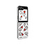 EF-ZF741CWEGWW Samsung Flipsuit Case Galaxy Z Flip6 Clear/White