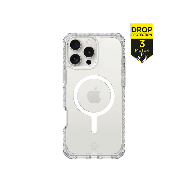 ITSKINS Level 2 HybridMagClear_R for Apple iPhone 16 Pro Transparent
