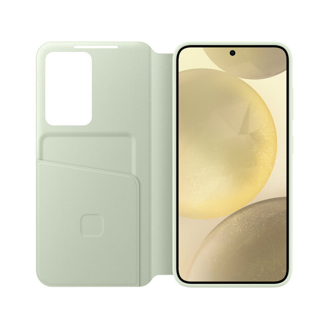 EF-ZS921CGEGWW Samsung Smart View Wallet Case Galaxy S24 5G Light Green