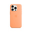 MT1H3ZM/A Apple Silicone Case with MagSafe iPhone 15 Pro Sorbet Orange