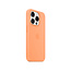 MT1H3ZM/A Apple Silicone Case with MagSafe iPhone 15 Pro Sorbet Orange