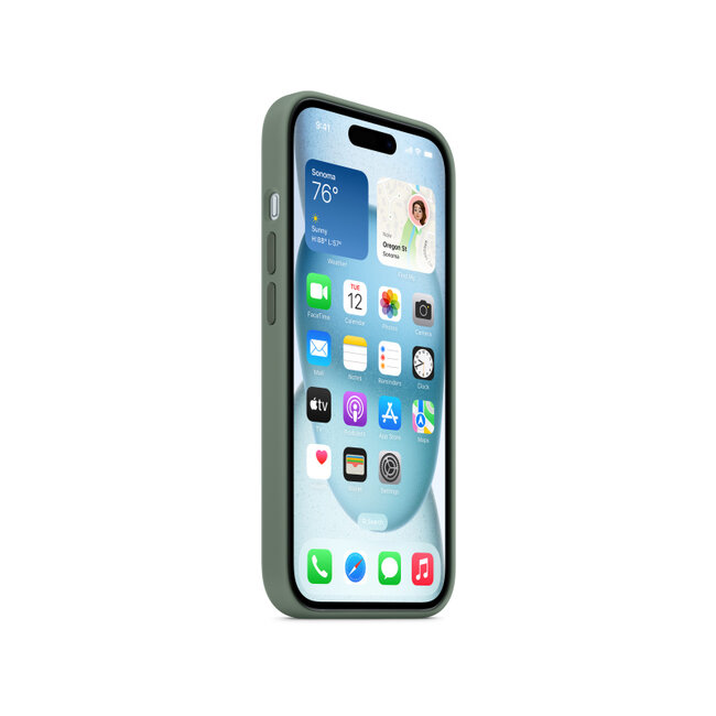 MT183ZM/A Apple Silicone Case with MagSafe iPhone 15 Plus Cypress