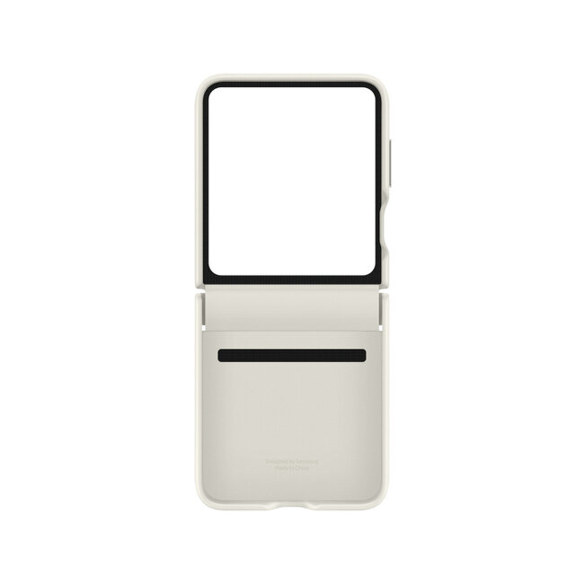 EF-VF731PUEGWW Samsung Flap Vegan Leather Case Galaxy Z Flip5 Cream