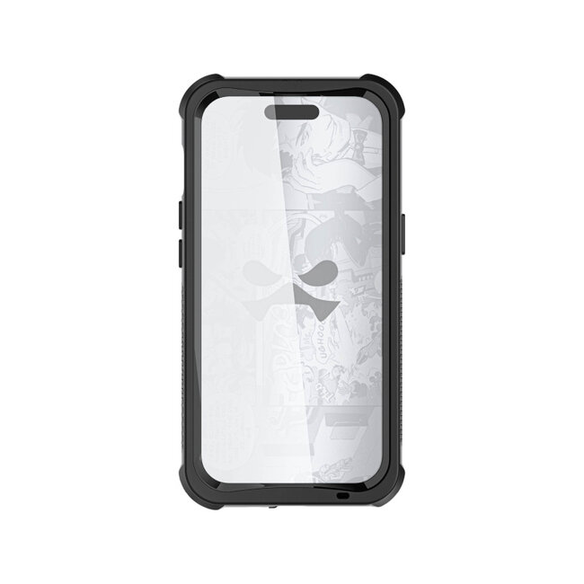 Ghostek Nautical Waterproof MagSafe Case + Belt Swivel Holster Apple iPhone 15 Black