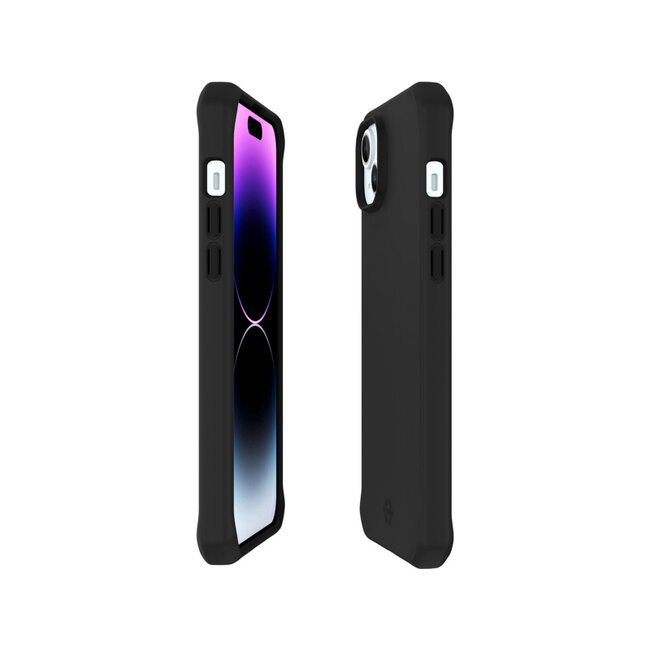 ITSKINS Level 3 SpectrumSilk_R for Apple iPhone 14 Plus/15 Plus Black