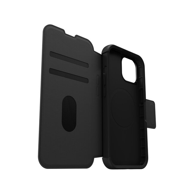OtterBox Strada MagSafe Apple iPhone 15 Shadow Black