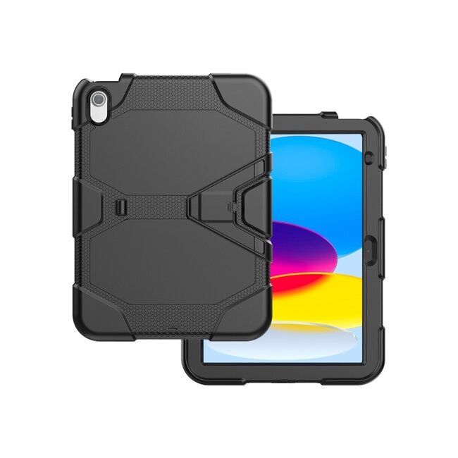 Xccess Survivor Essential Case Apple iPad 10.9 (2022)/iPad 11 (2025) Black