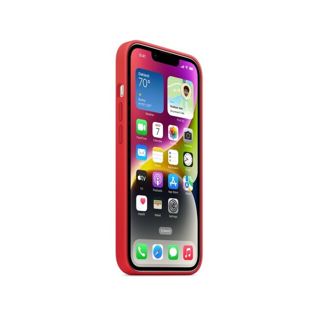 MPT63ZM/A Apple Silicone Case with MagSafe iPhone 14 Plus (PRODUCT) Red