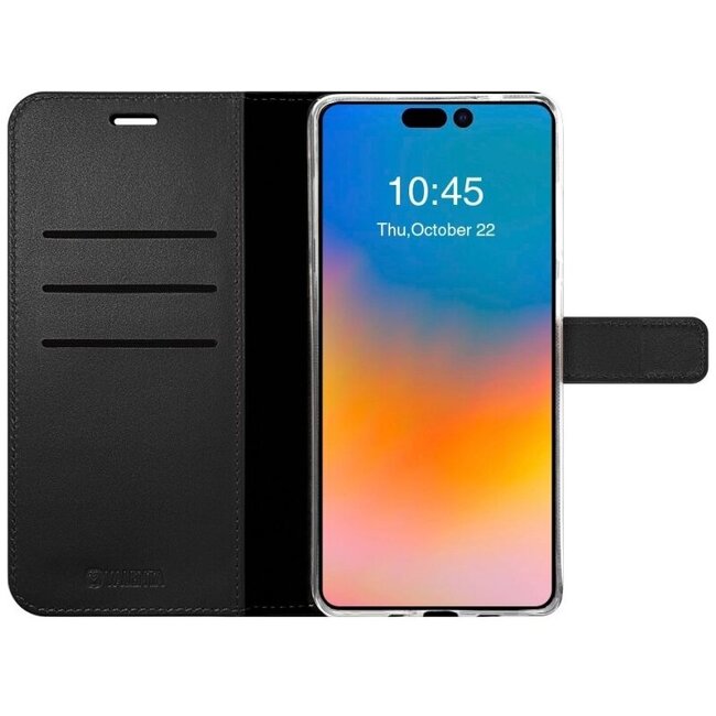 Valenta Book Case Gel Skin Apple iPhone 14 Pro Max Black
