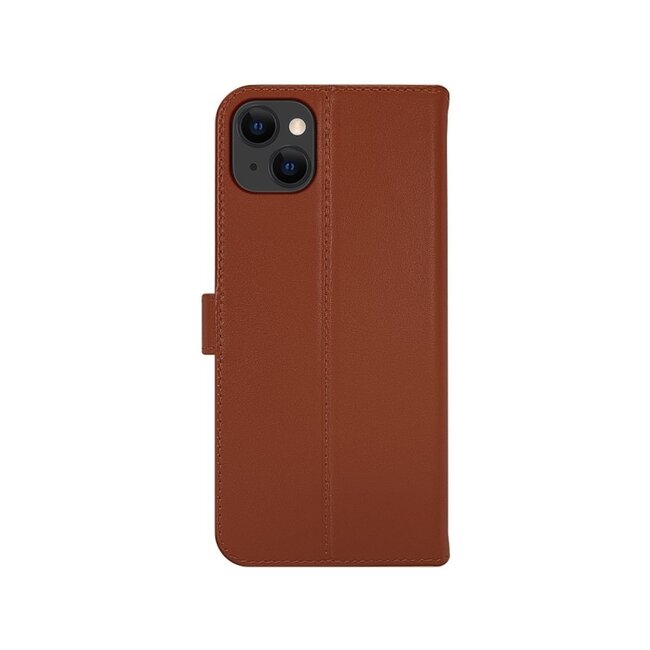 Valenta Book Case Gel Skin Apple iPhone 14 Brown