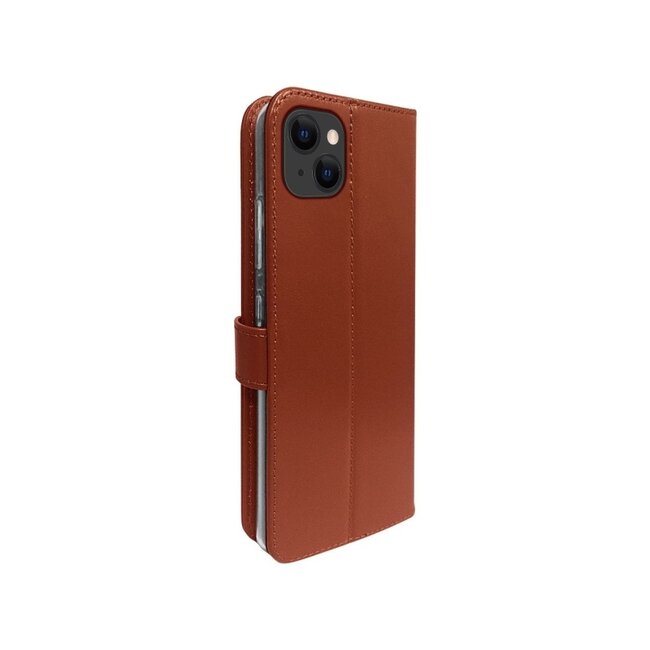 Valenta Book Case Gel Skin Apple iPhone 14 Brown