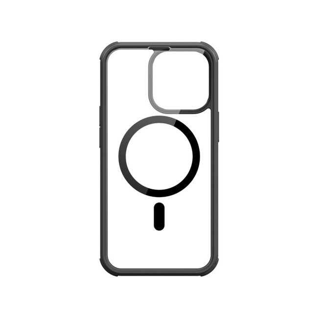 Valenta Tempered Glass Full Cover MagSafe Bumper Case Apple iPhone 14 Pro Max Black