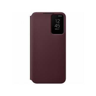 Samsung EF-ZS906CEEGEE Samsung Smart Clear View Cover Galaxy S22+ 5G Burgundy