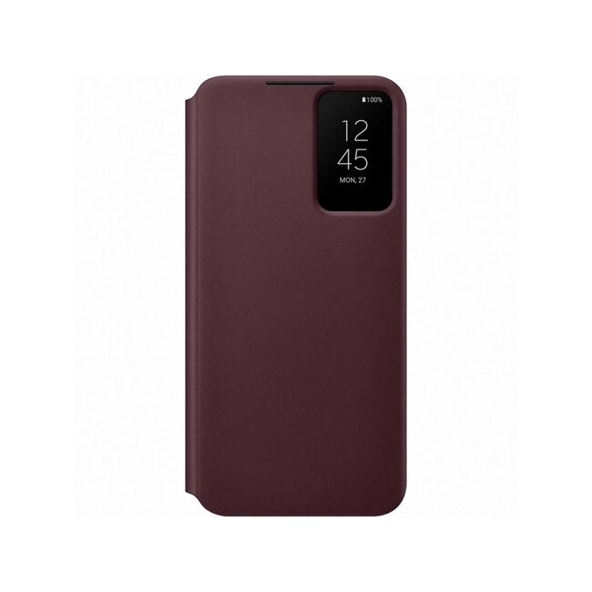 EF-ZS906CEEGEE Samsung Smart Clear View Cover Galaxy S22+ 5G Burgundy