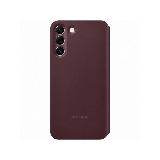 EF-ZS906CEEGEE Samsung Smart Clear View Cover Galaxy S22+ 5G Burgundy
