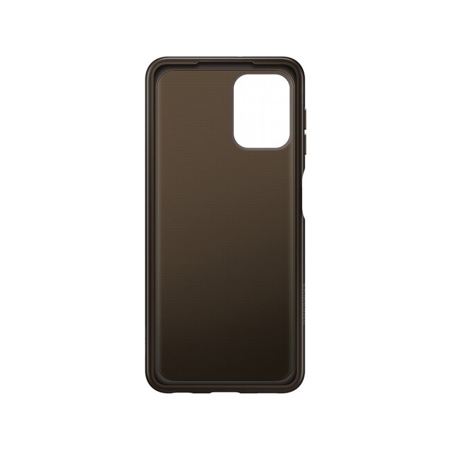 EF-QA225TBEGEU Samsung Soft Clear Cover Galaxy A22 4G Black
