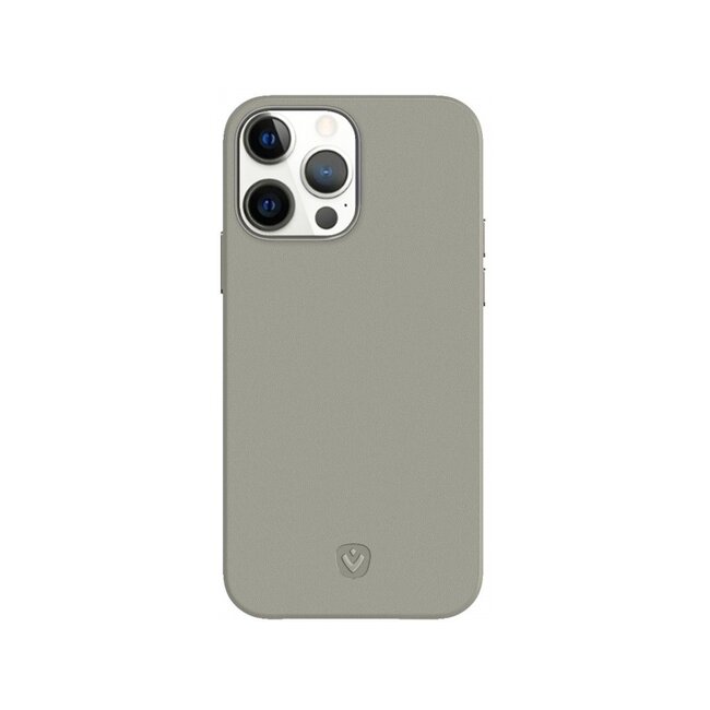 Valenta Leather Back Cover Snap Luxe Apple iPhone 13 Pro Max Grey