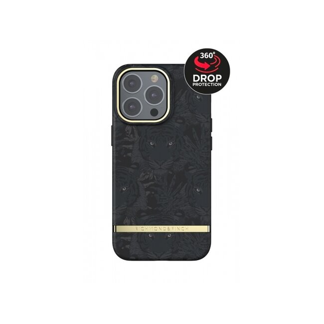 Richmond & Finch Freedom Series One-Piece Apple iPhone 13 Pro Black Tiger