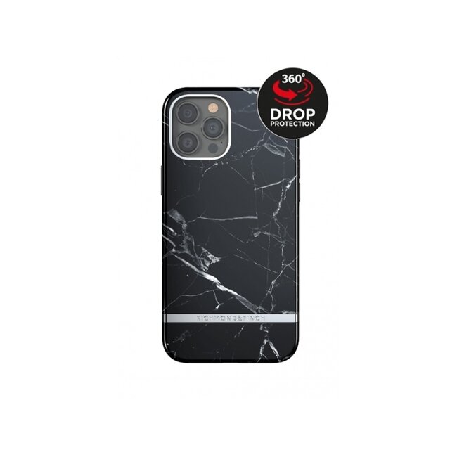 Richmond & Finch Freedom Series One-Piece Apple iPhone 12 Pro Max Black Marble