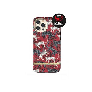 Richmond & Finch Richmond & Finch Freedom Series One-Piece Apple iPhone 12 Pro Max Samba Red Leopard