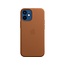 MHK93ZM/A Apple Leather Case with MagSafe iPhone 12 Mini Saddle Brown