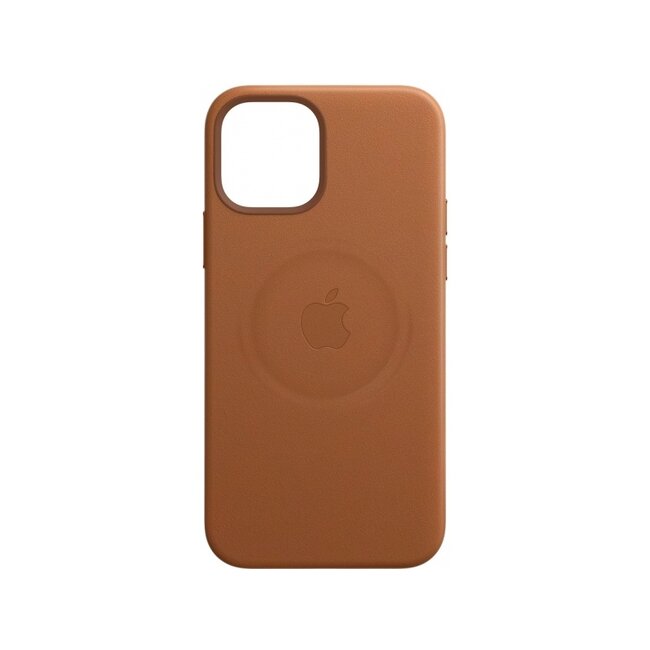 MHK93ZM/A Apple Leather Case with MagSafe iPhone 12 Mini Saddle Brown