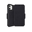 ITSKINS Level 2 HybridFolio Leather for Apple iPhone 12 Mini Pure Black