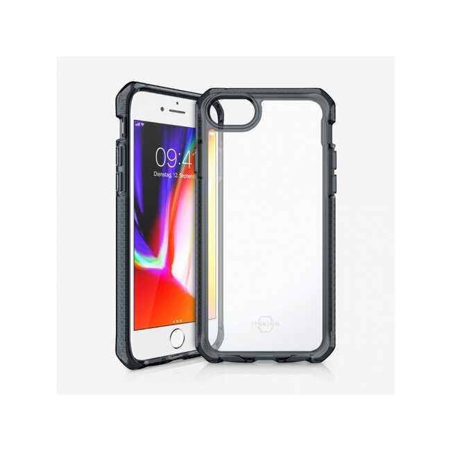 ITSKINS Level 3 SupremeClear for Apple iPhone 6/6S/7/8/SE (2020/2022) Black