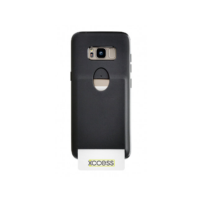 Xccess Matt TPU Card Case Samsung Galaxy S8 Black