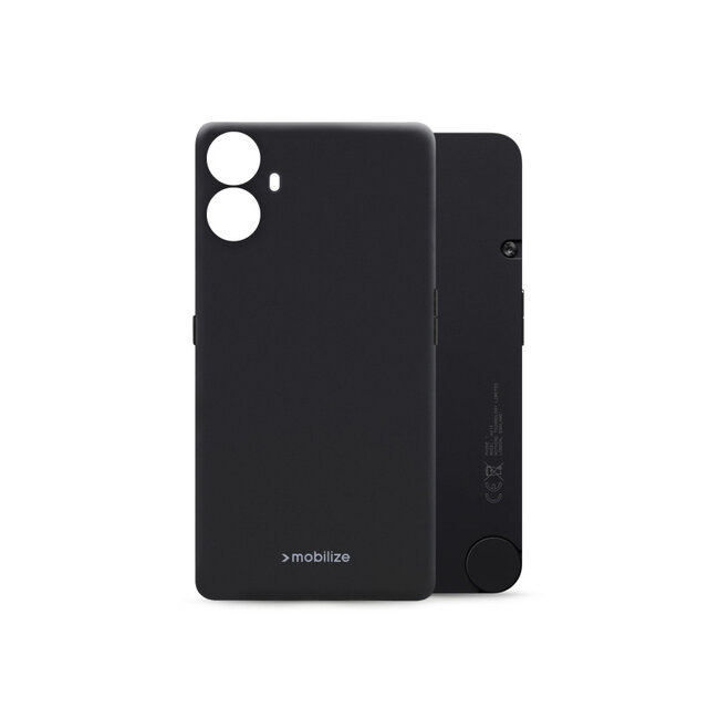 Mobilize Rubber Gelly Case Nothing CMF Phone 1 Matt Black