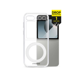 Mobilize Mobilize Magsafe Compatible Naked Protection Case for Samsung Galaxy Z Flip6 Clear