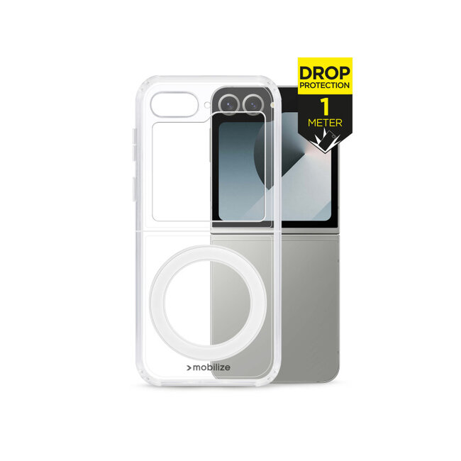 Mobilize Magsafe Compatible Naked Protection Case for Samsung Galaxy Z Flip6 Clear